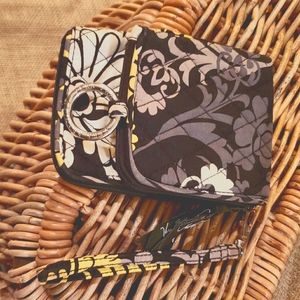 Vera Bradley Baroque Foldover Ring Wallet